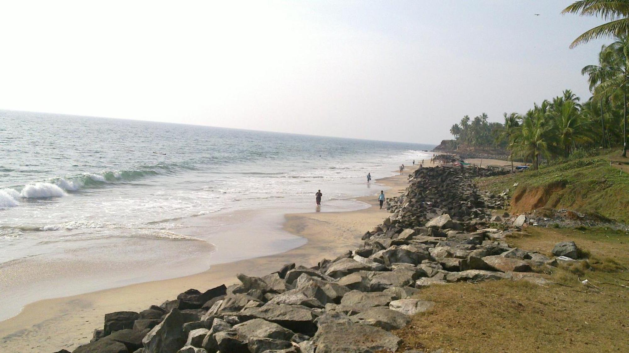 Blue Water Beach Resort Varkala Eksteriør bilde