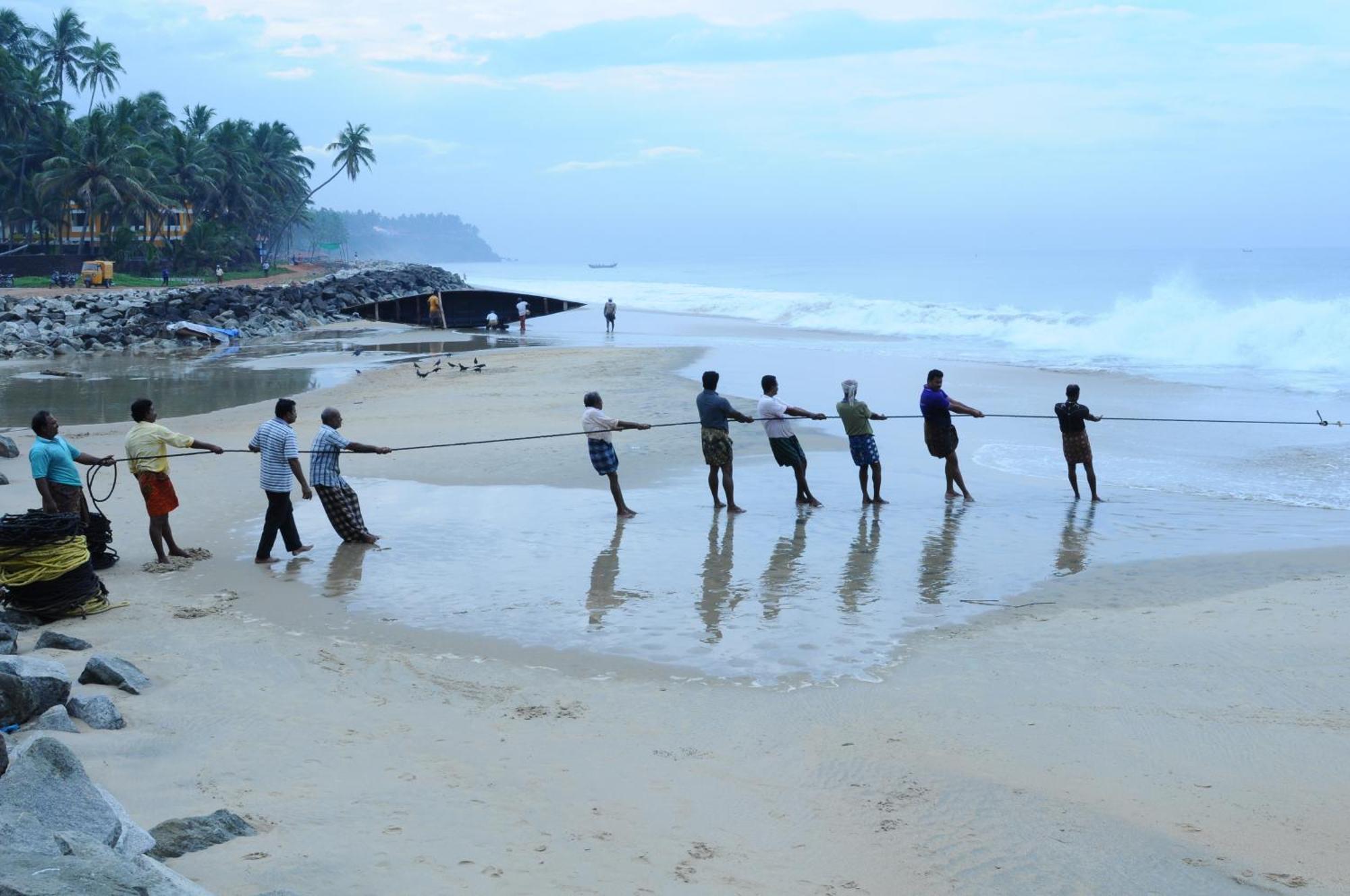 Blue Water Beach Resort Varkala Eksteriør bilde