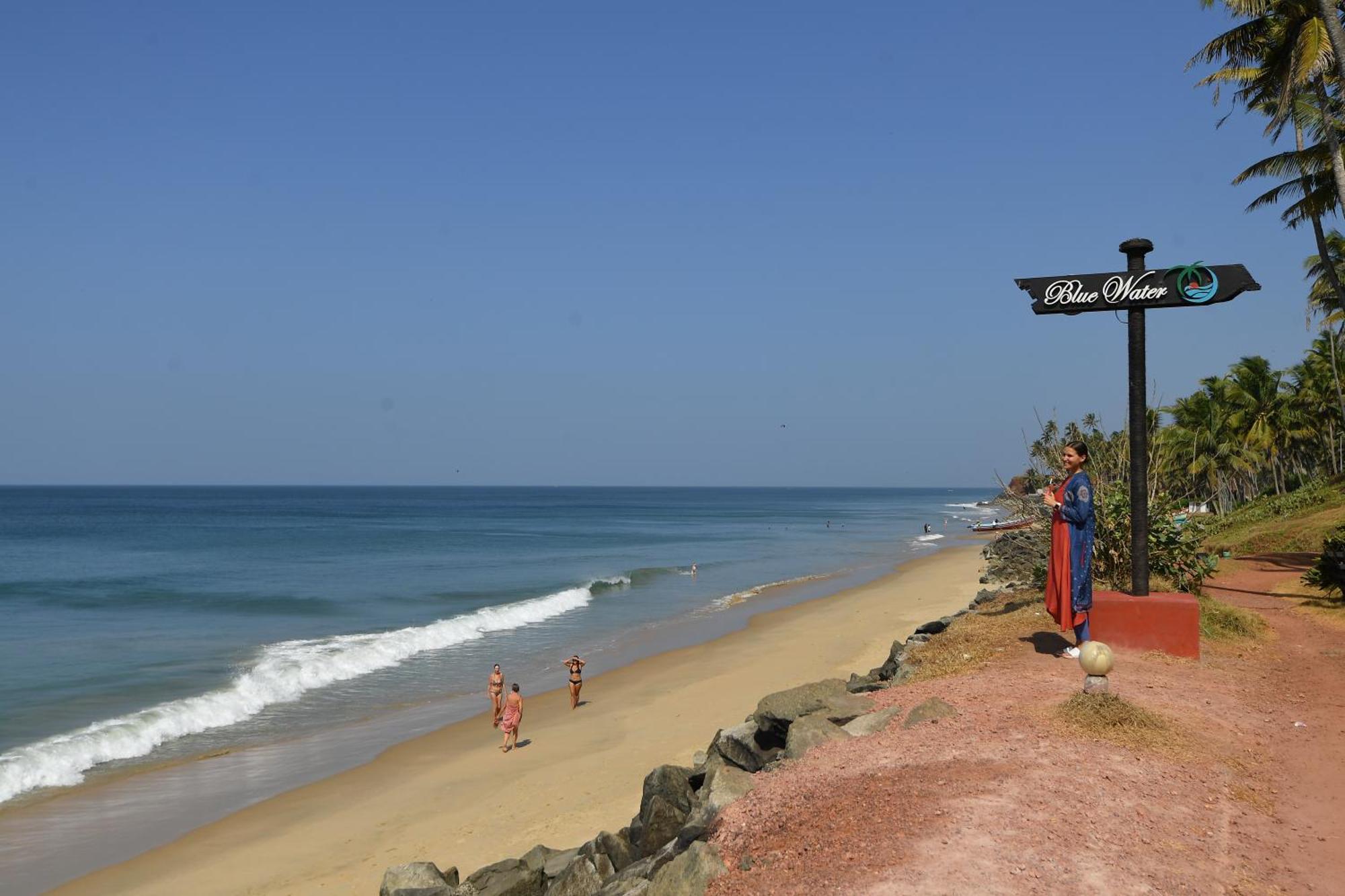 Blue Water Beach Resort Varkala Eksteriør bilde