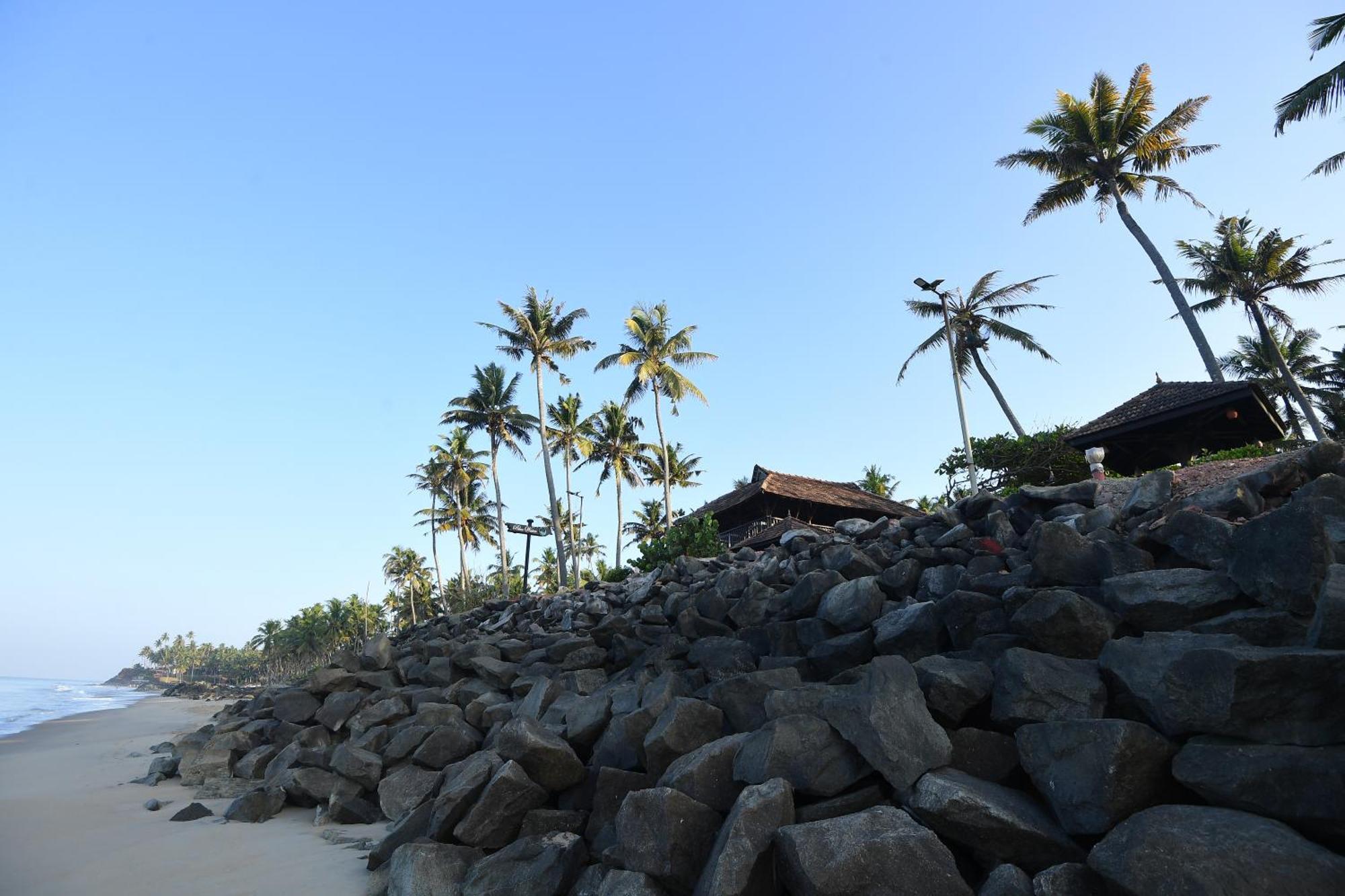 Blue Water Beach Resort Varkala Eksteriør bilde