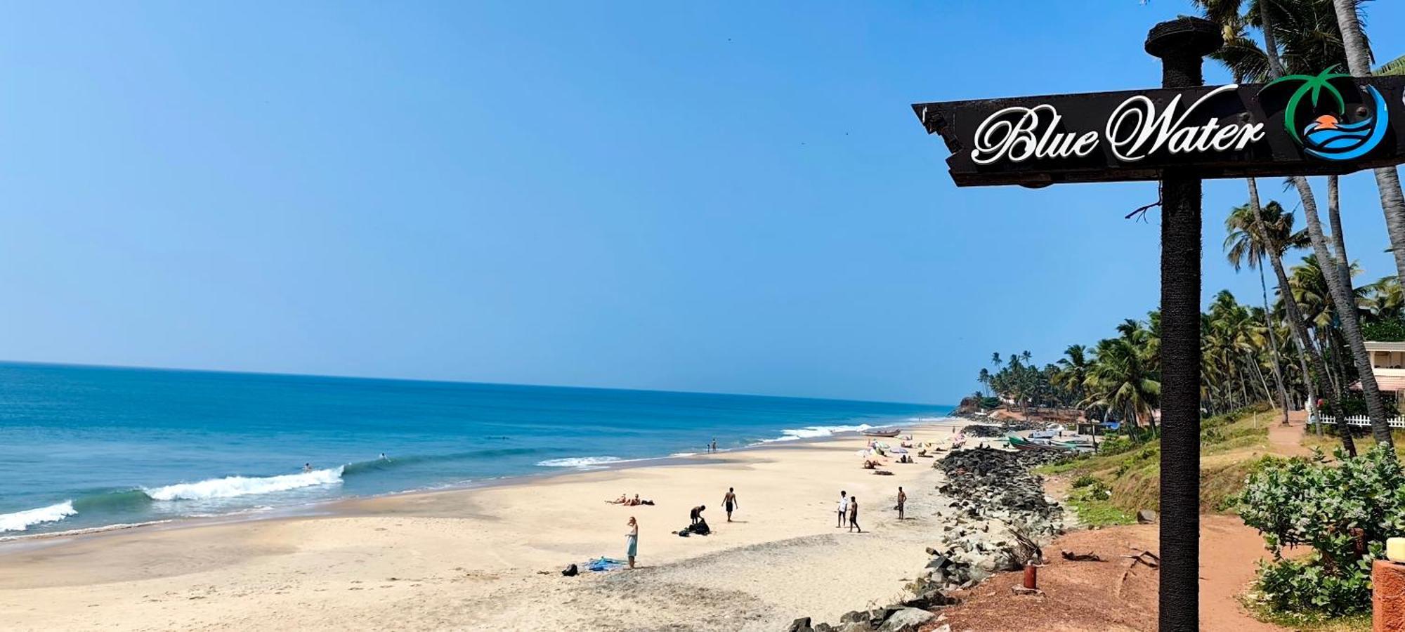 Blue Water Beach Resort Varkala Eksteriør bilde
