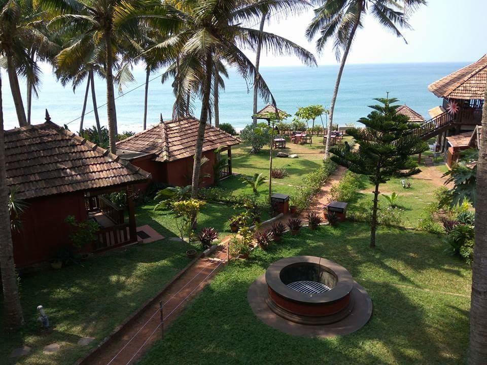 Blue Water Beach Resort Varkala Eksteriør bilde